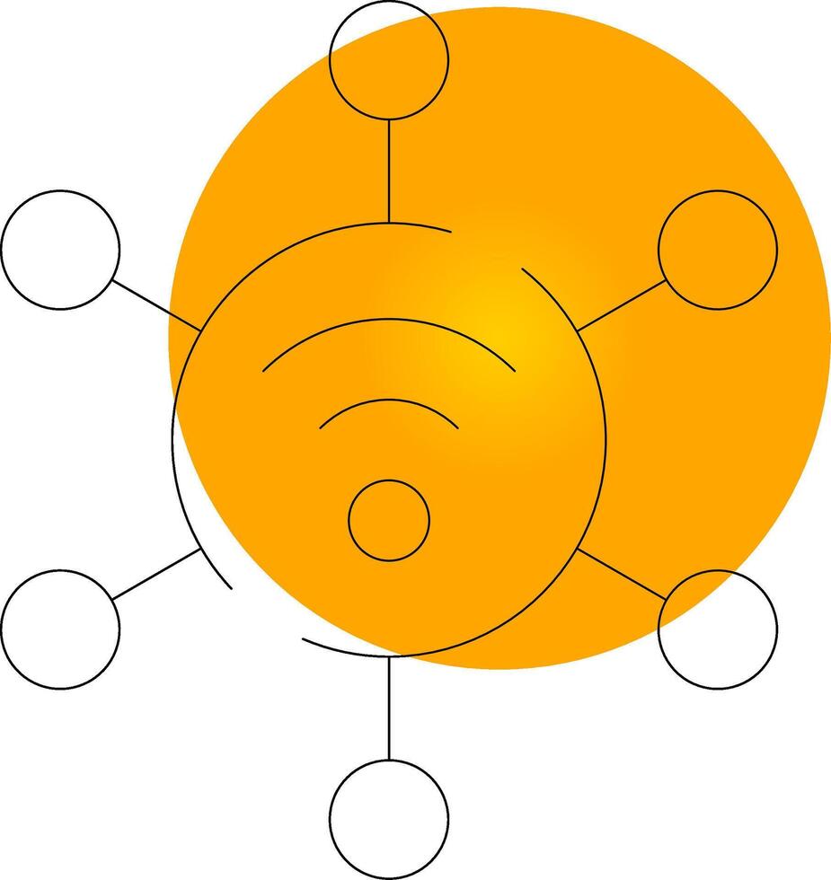 Internet of Things Creative Icon Design vector