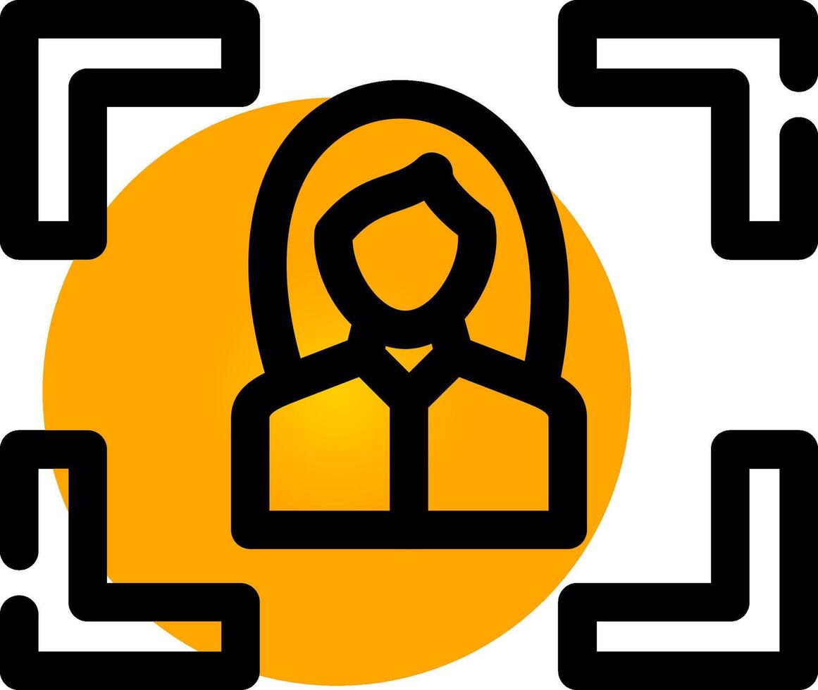 Portrait Creative Icon Design vector