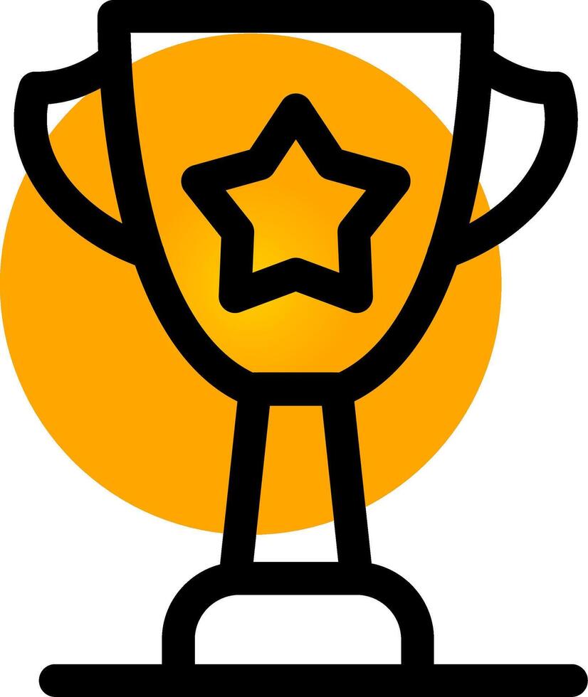 Trophy Creative Icon Design vector