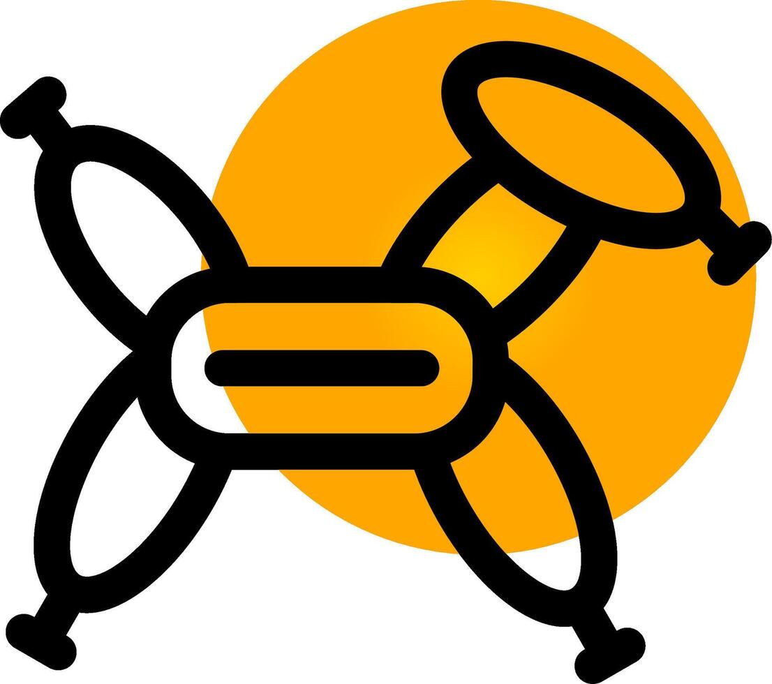 Balloon Modelling Creative Icon Design vector