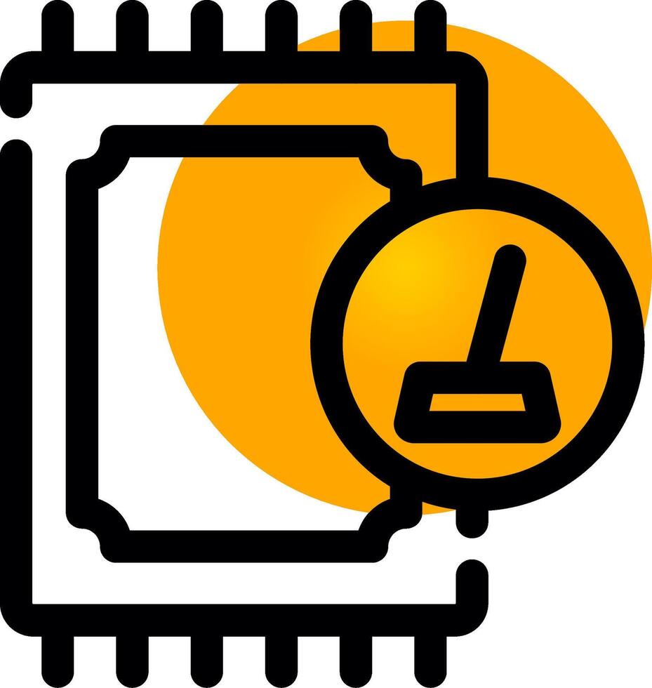 Carpet Cleaning Creative Icon Design vector