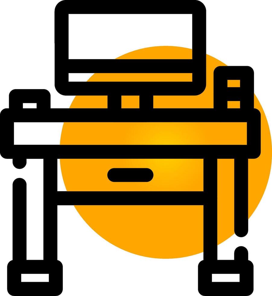 Workplace Creative Icon Design vector