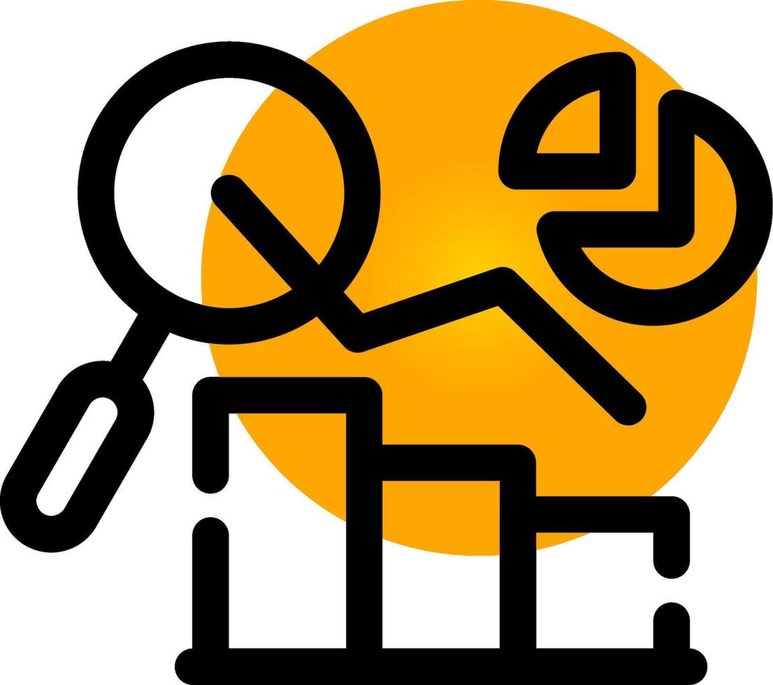 Research Process Creative Icon Design vector