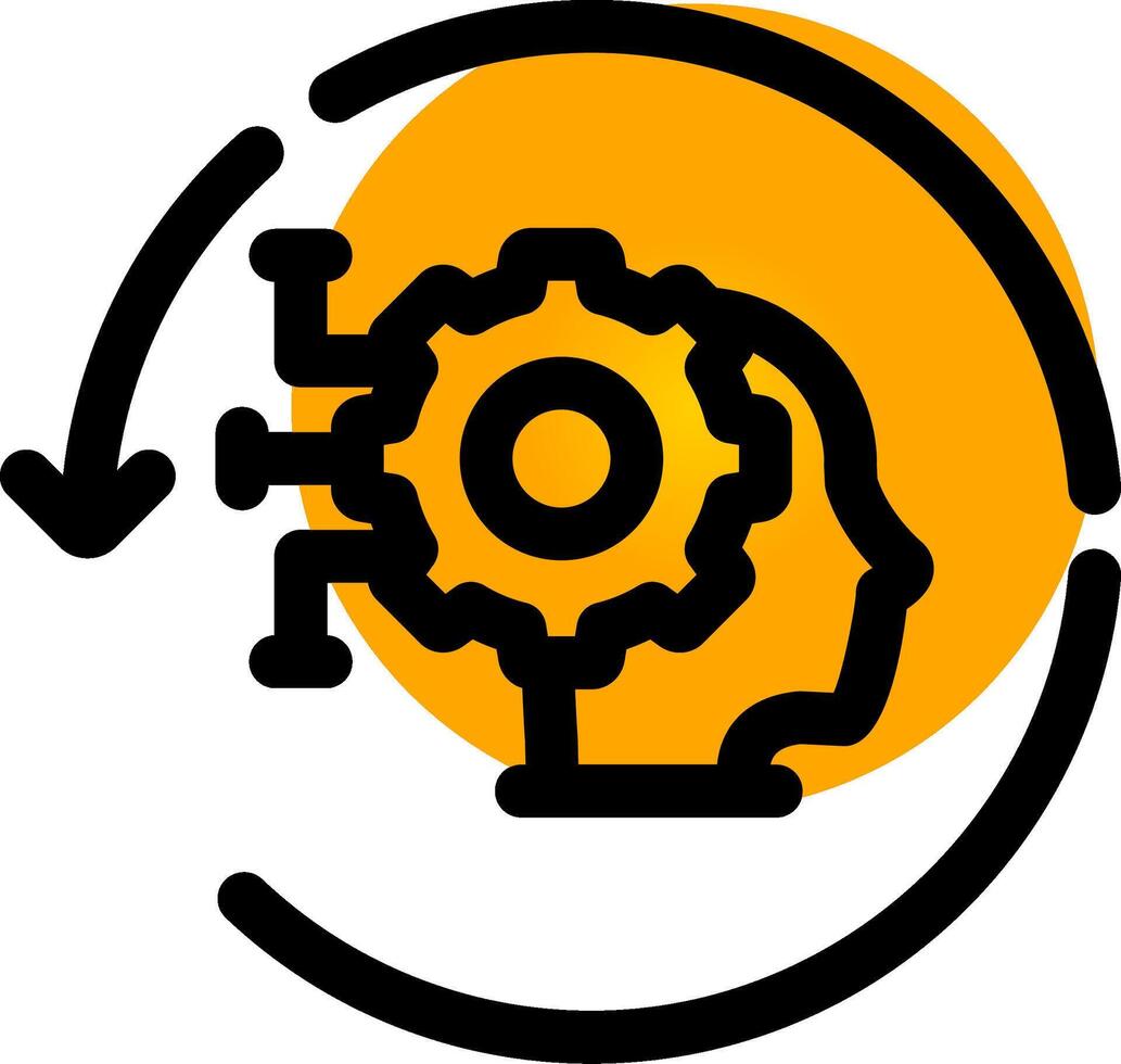 Reverse Engineering Creative Icon Design vector