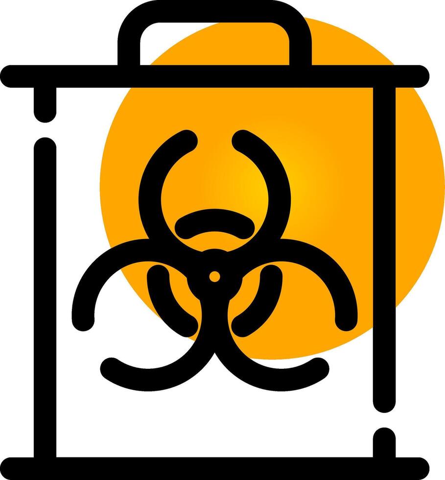 Biohazard Creative Icon Design vector