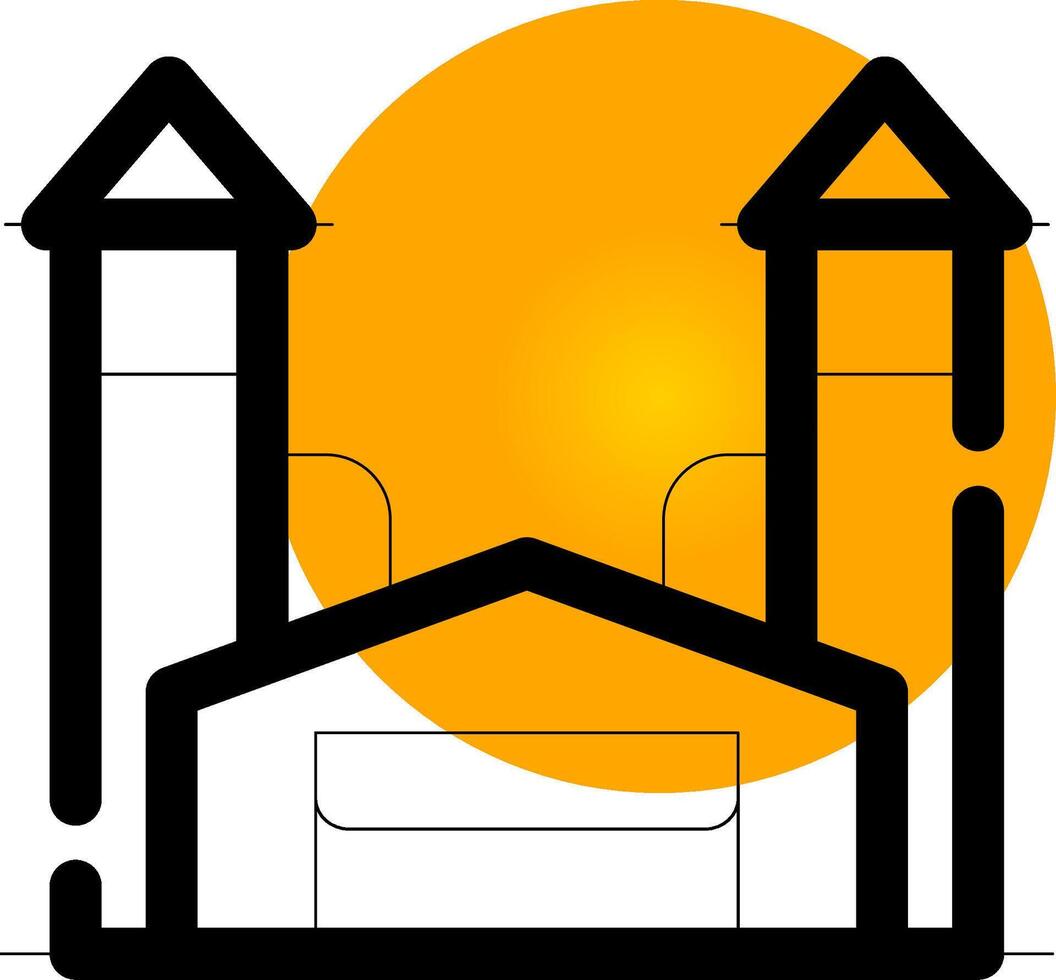 Factory Creative Icon Design vector