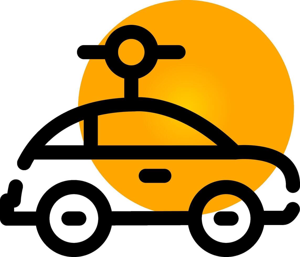 Car Creative Icon Design vector