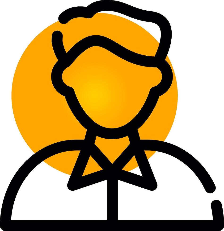 Salesman Creative Icon Design vector