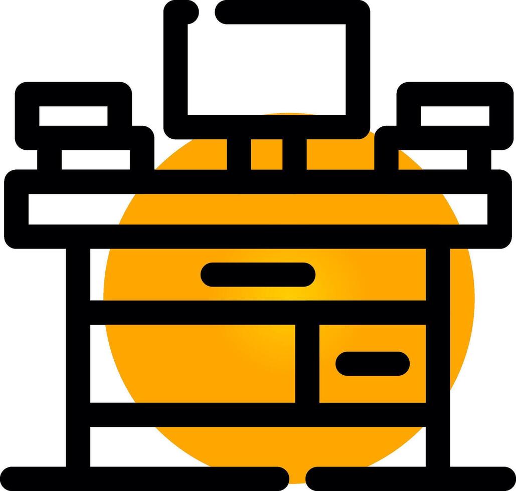Desk Creative Icon Design vector