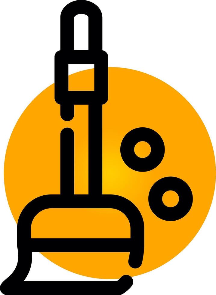 Broom Creative Icon Design vector