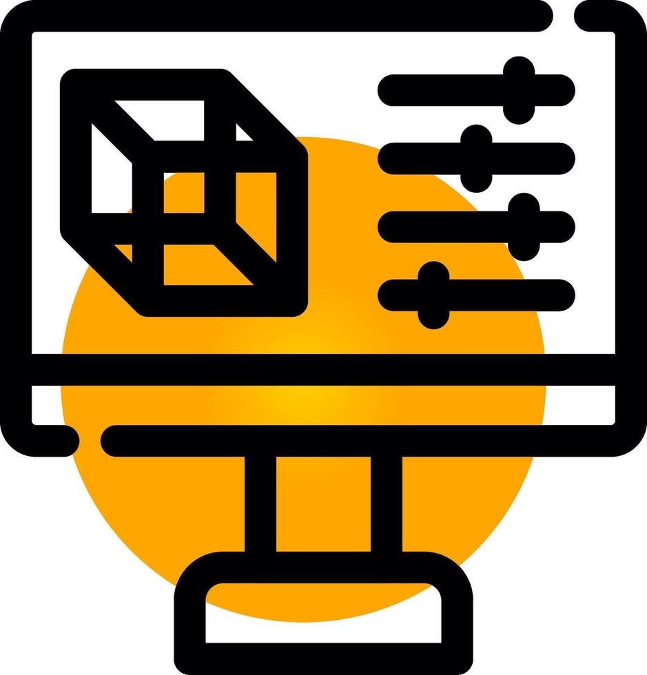 Simulation Creative Icon Design vector