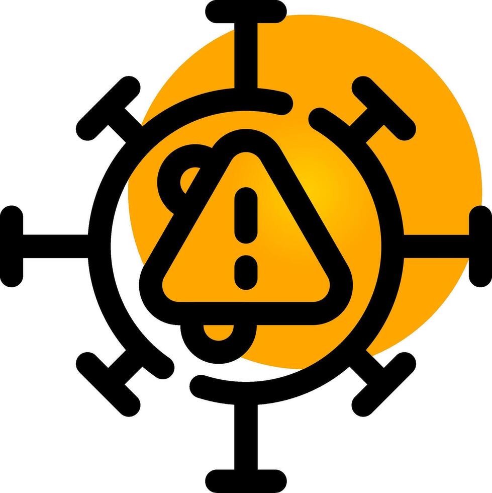 Virus Creative Icon Design vector