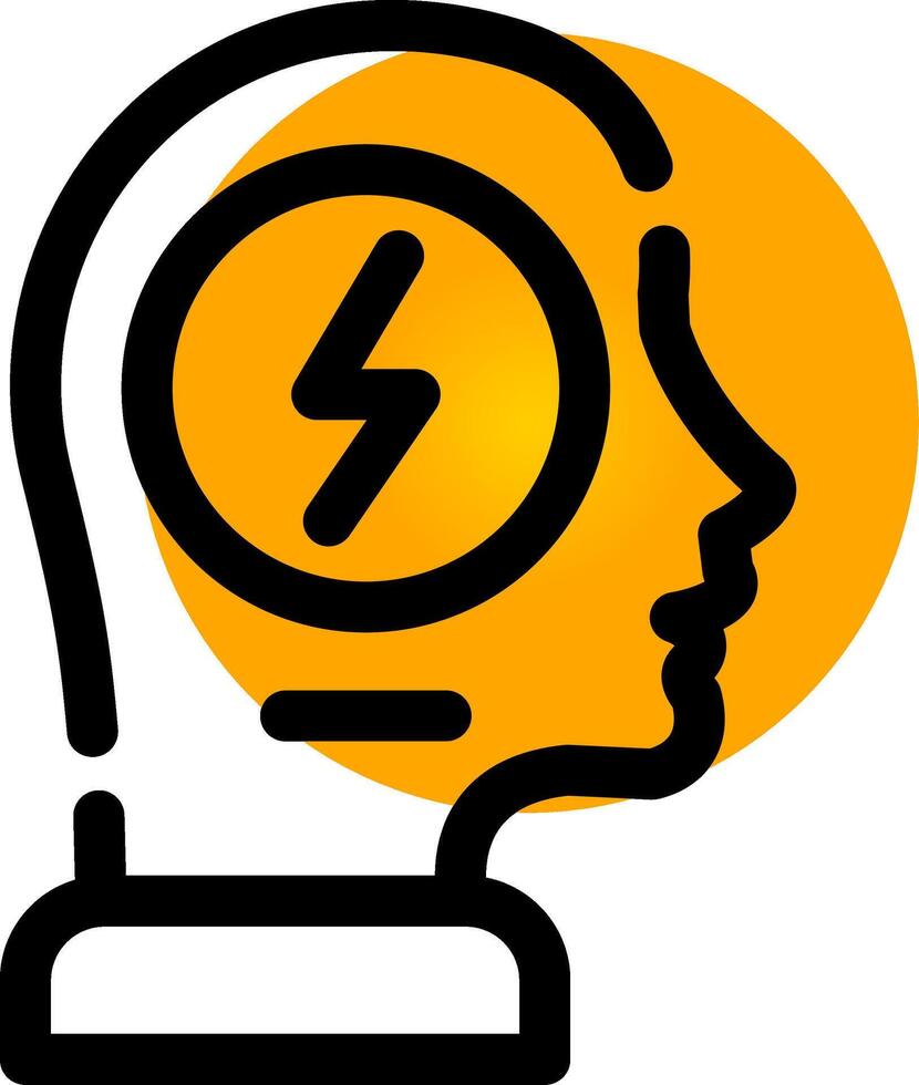 Brainstorm Creative Icon Design vector