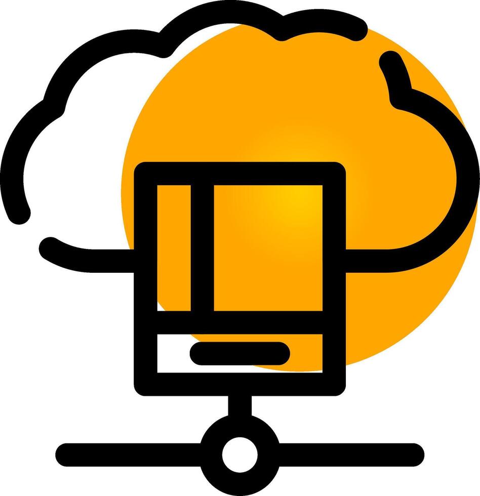 Study Database Creative Icon Design vector