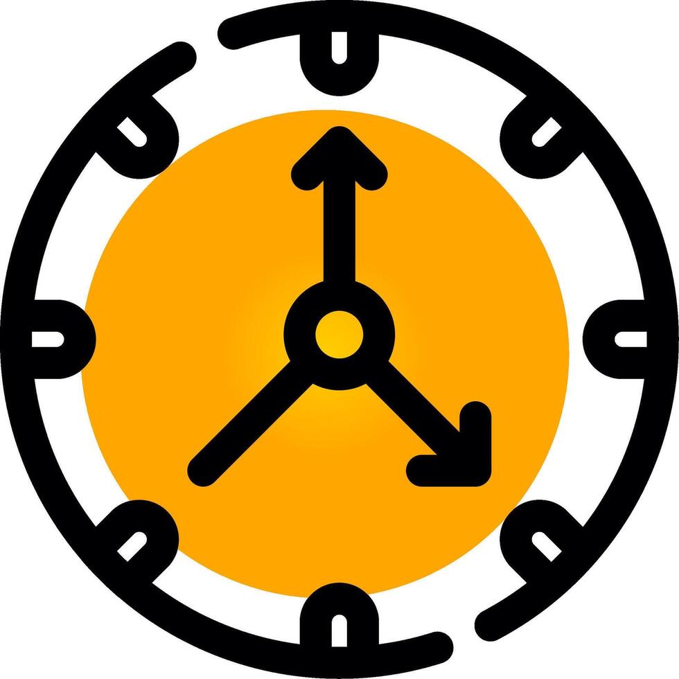 diseño de icono creativo de reloj vector