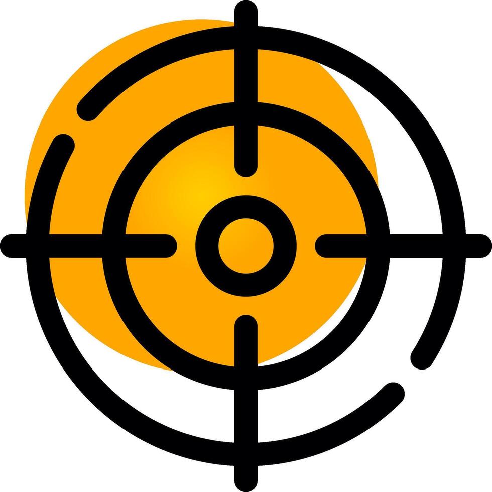 Target Creative Icon Design vector