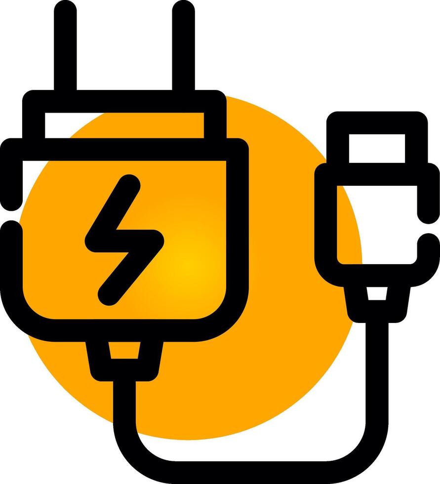 Charger Creative Icon Design vector
