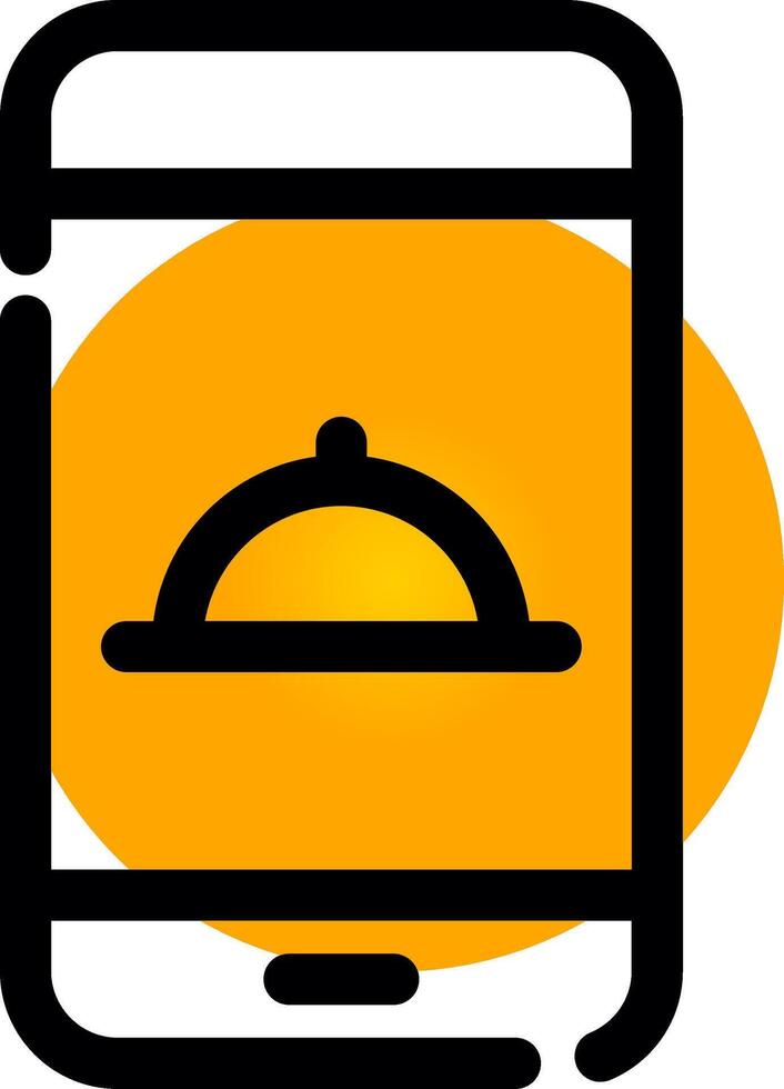 Food App Creative Icon Design vector