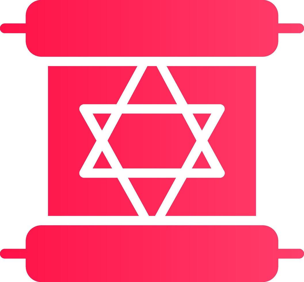 Scroll torah Creative Icon Design vector