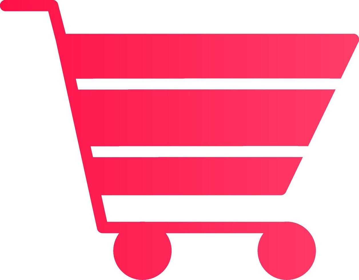 Shopping Cart Creative Icon Design vector