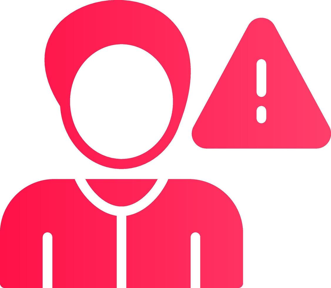 Cautious Creative Icon Design vector