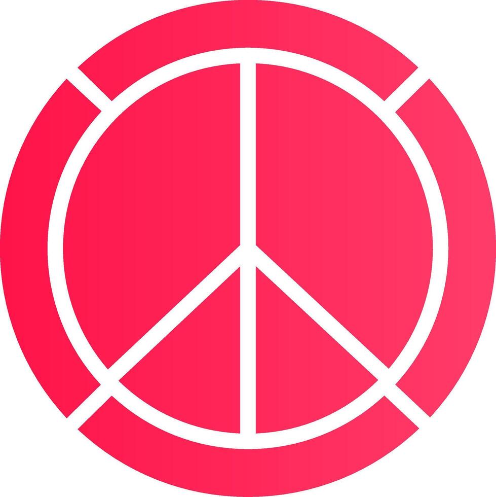 Peace Creative Icon Design vector