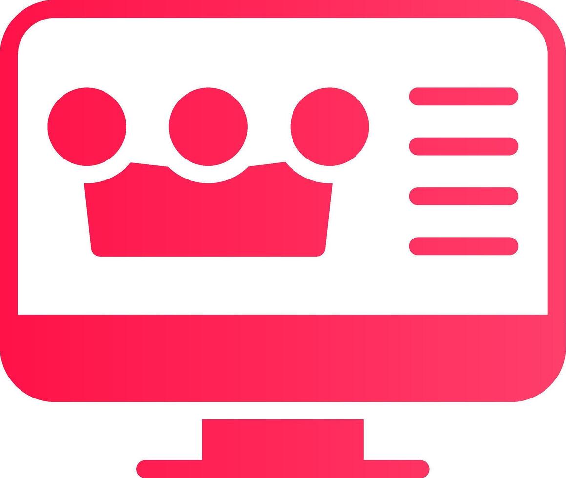 Premium Content Creative Icon Design vector