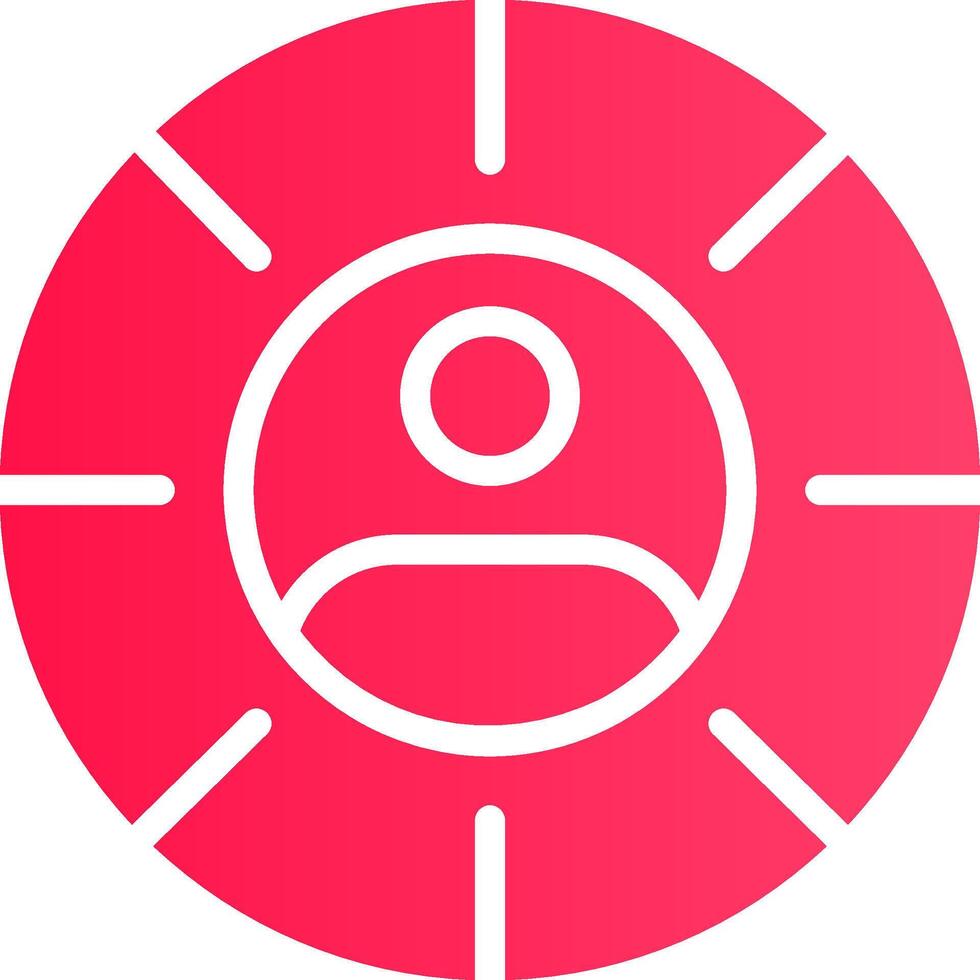 Targeting Creative Icon Design vector