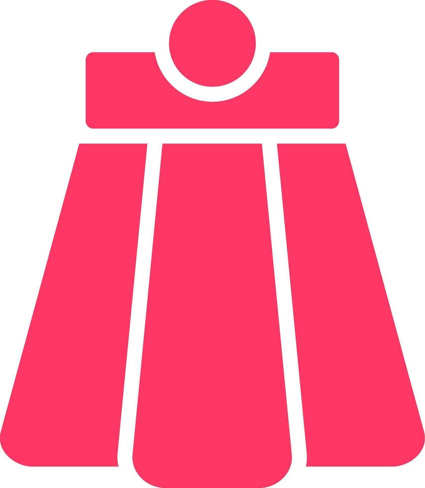 Skirt Creative Icon Design vector