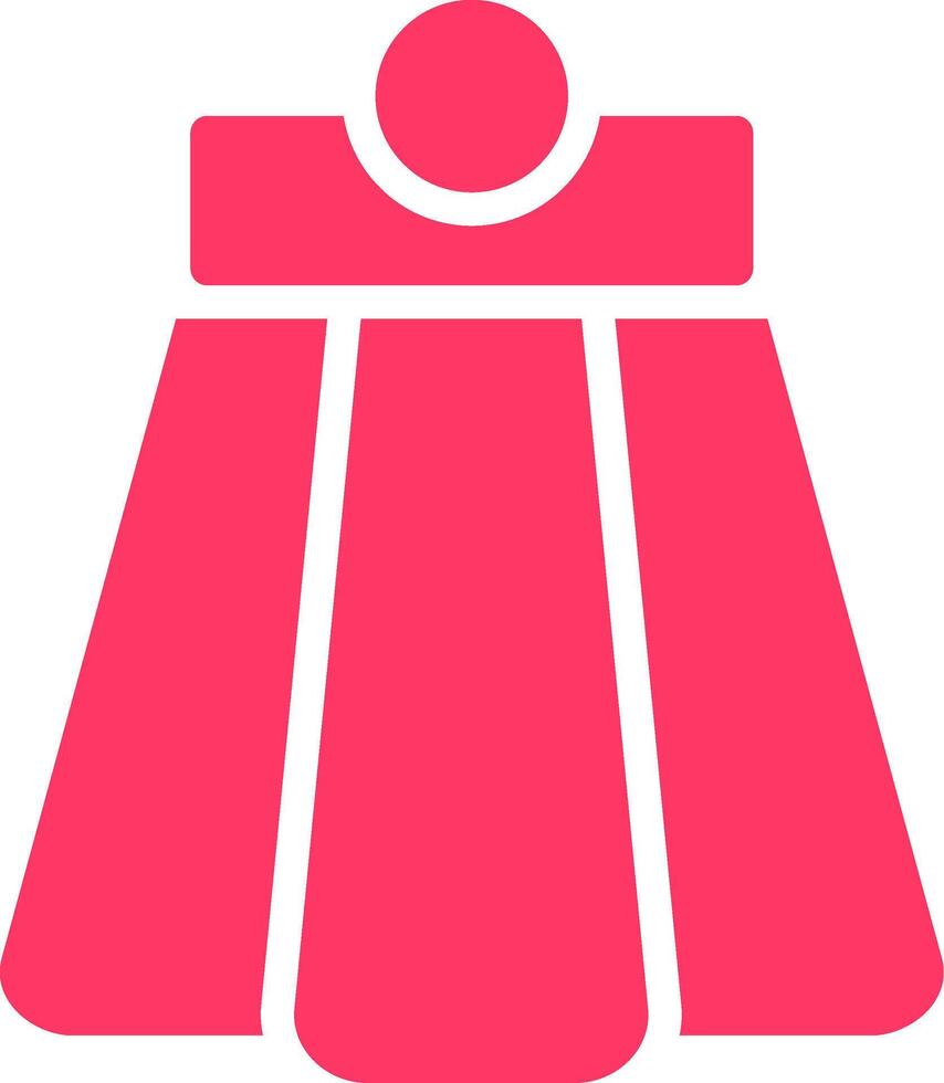 Skirt Creative Icon Design vector