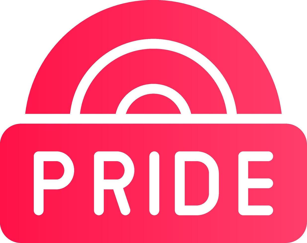 Pride Creative Icon Design vector