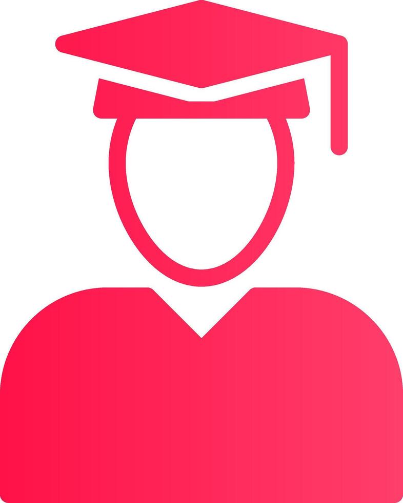 Student Creative Icon Design vector