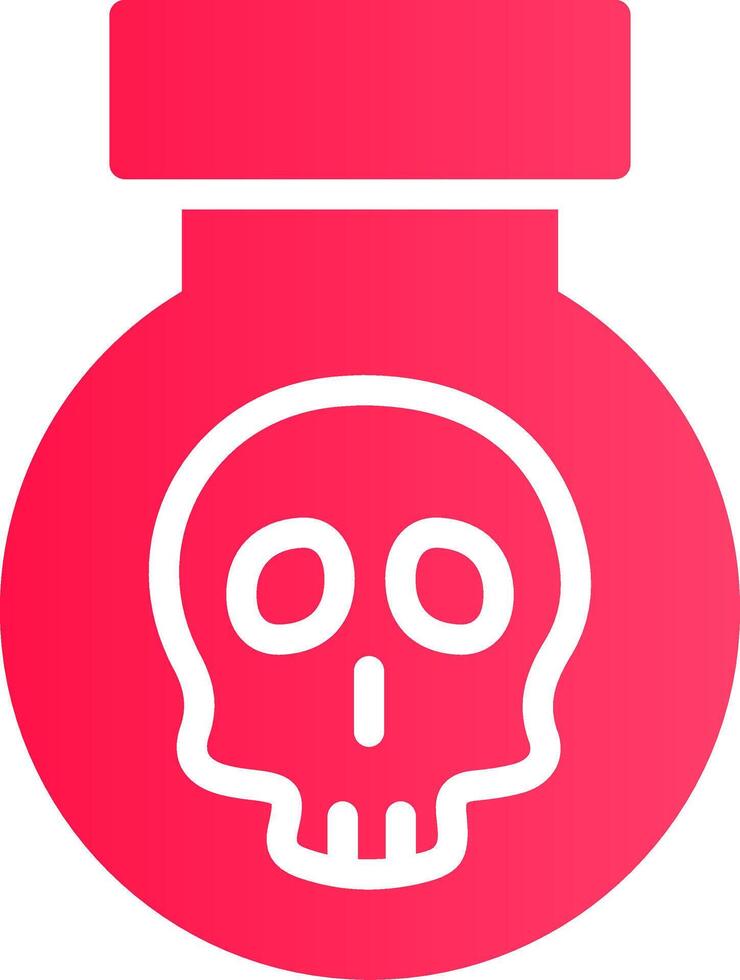 Poison Creative Icon Design vector