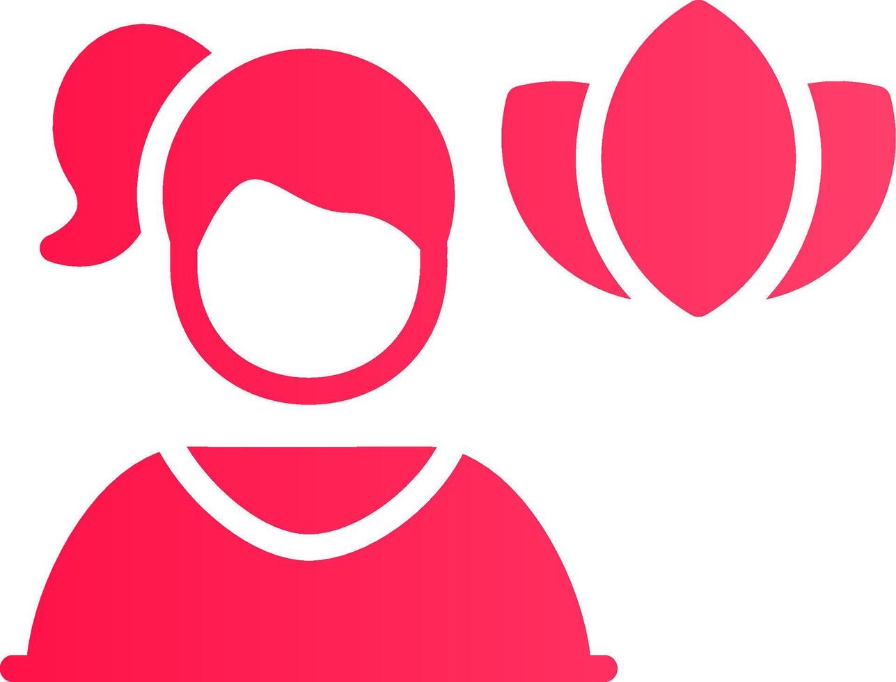 Meditation Creative Icon Design vector