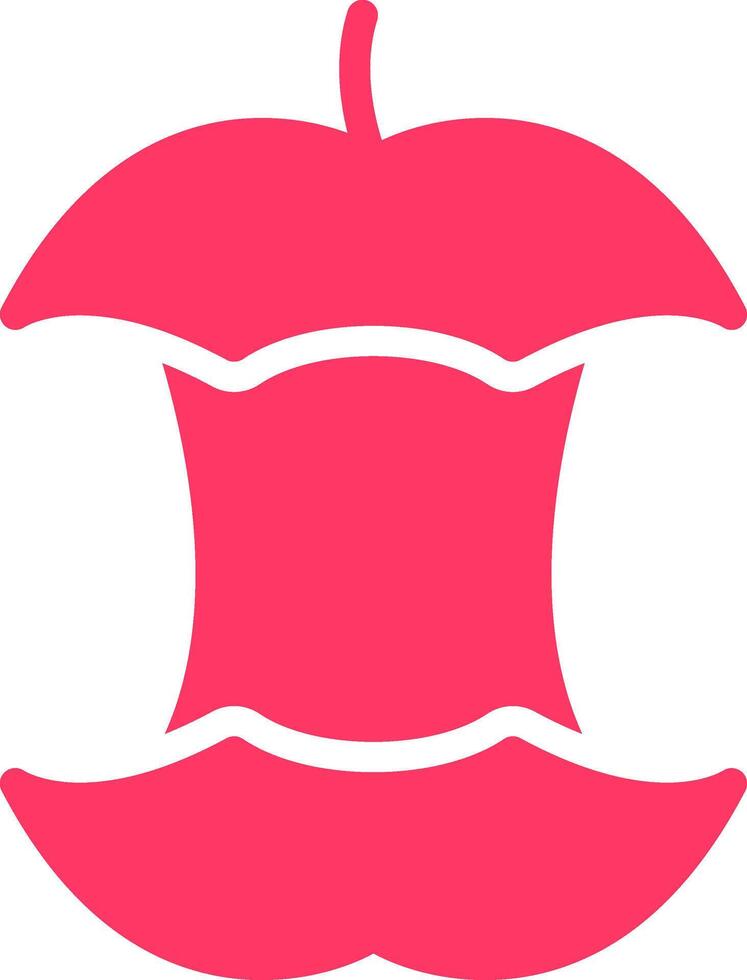 diseño de icono creativo de manzana vector