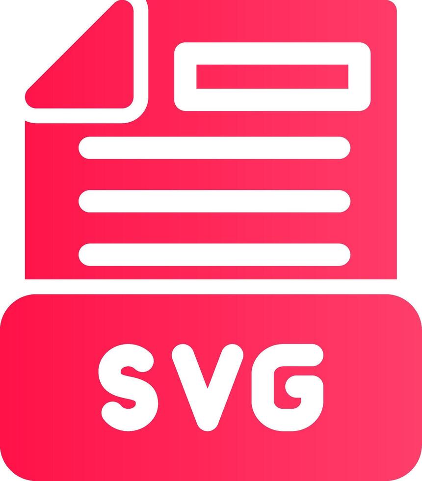 Svg File Creative Icon Design vector