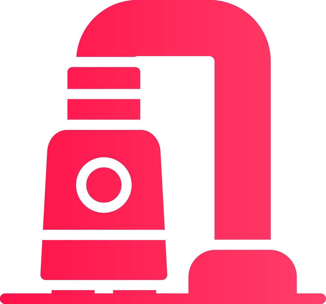 Vacuum Cleaner Creative Icon Design vector