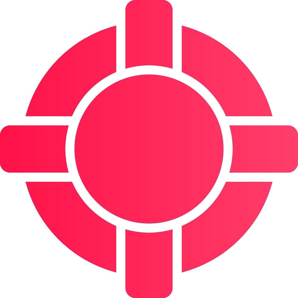 Lifesaver Creative Icon Design vector