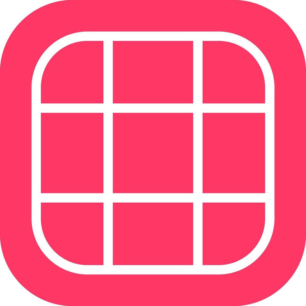 Grid Creative Icon Design vector