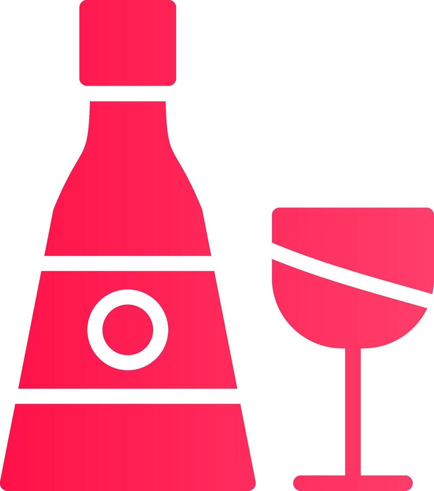 Champagne Creative Icon Design vector