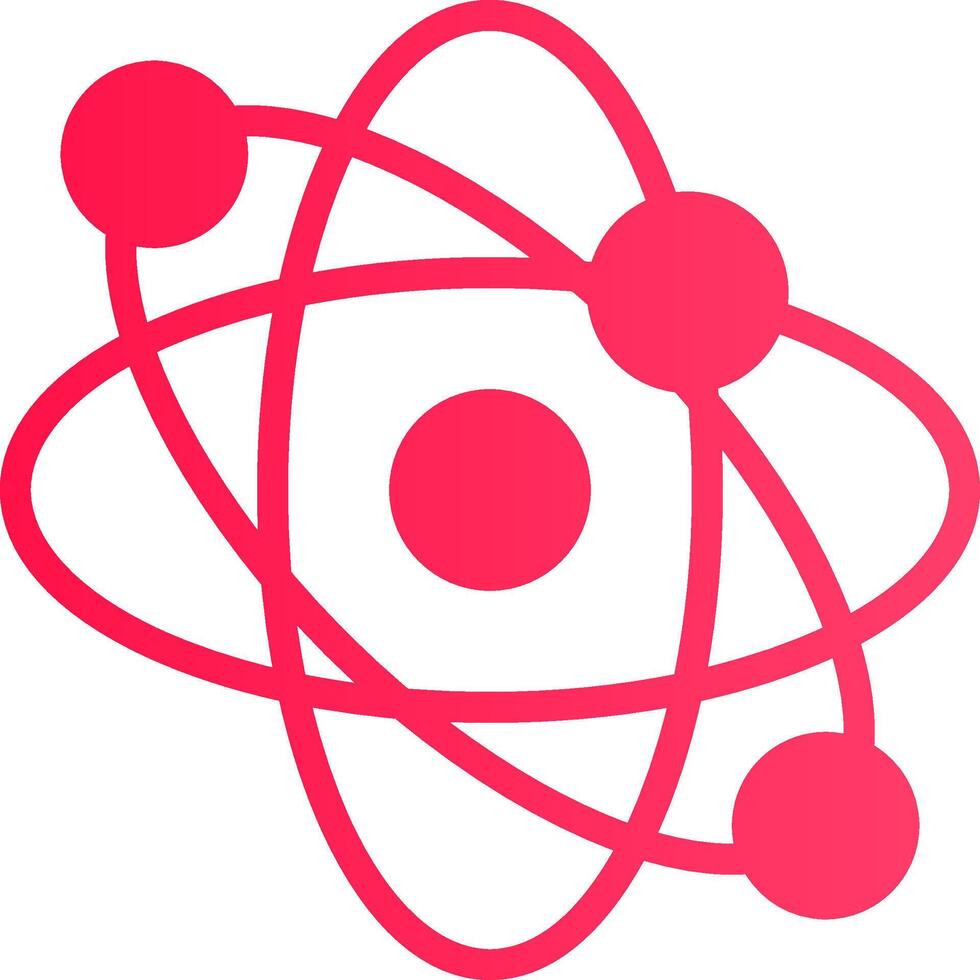 Solar System Creative Icon Design vector