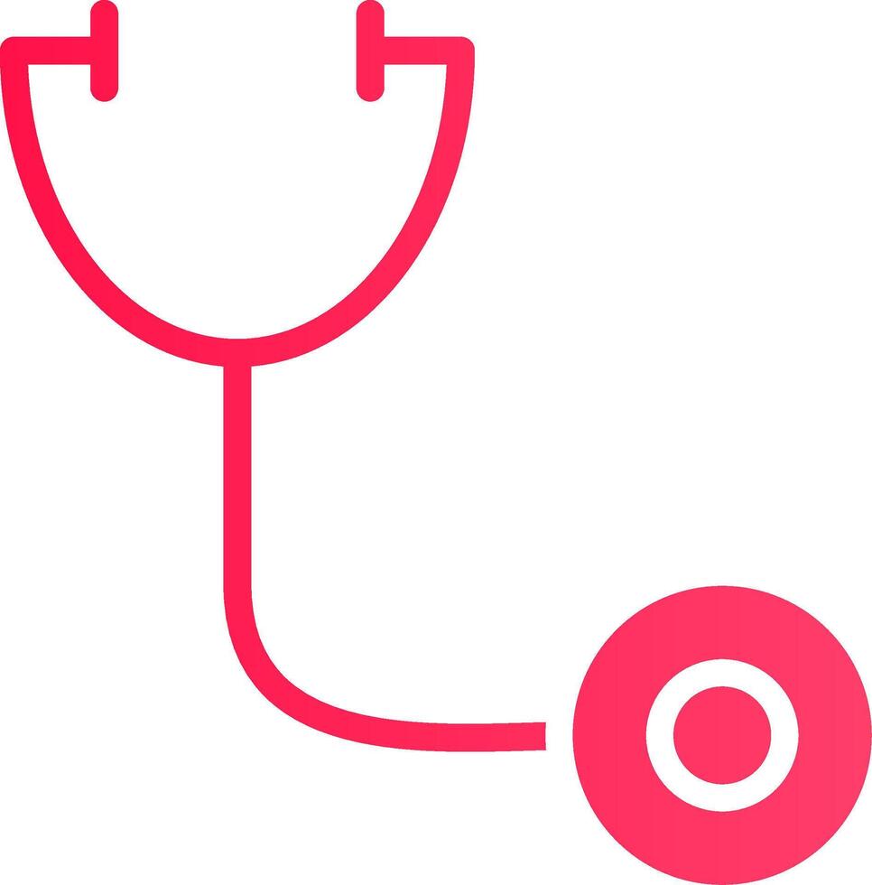 Stethoscope Creative Icon Design vector