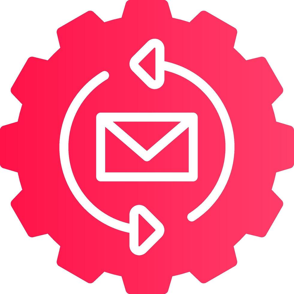 Marketing Automation Creative Icon Design vector