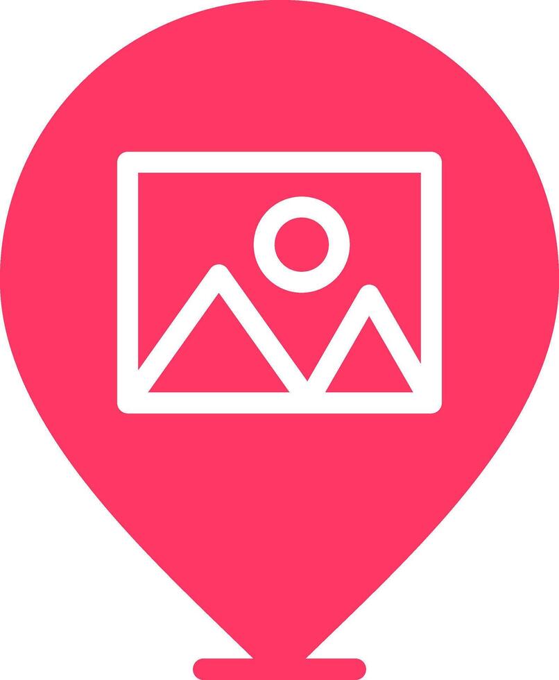 Location Creative Icon Design vector