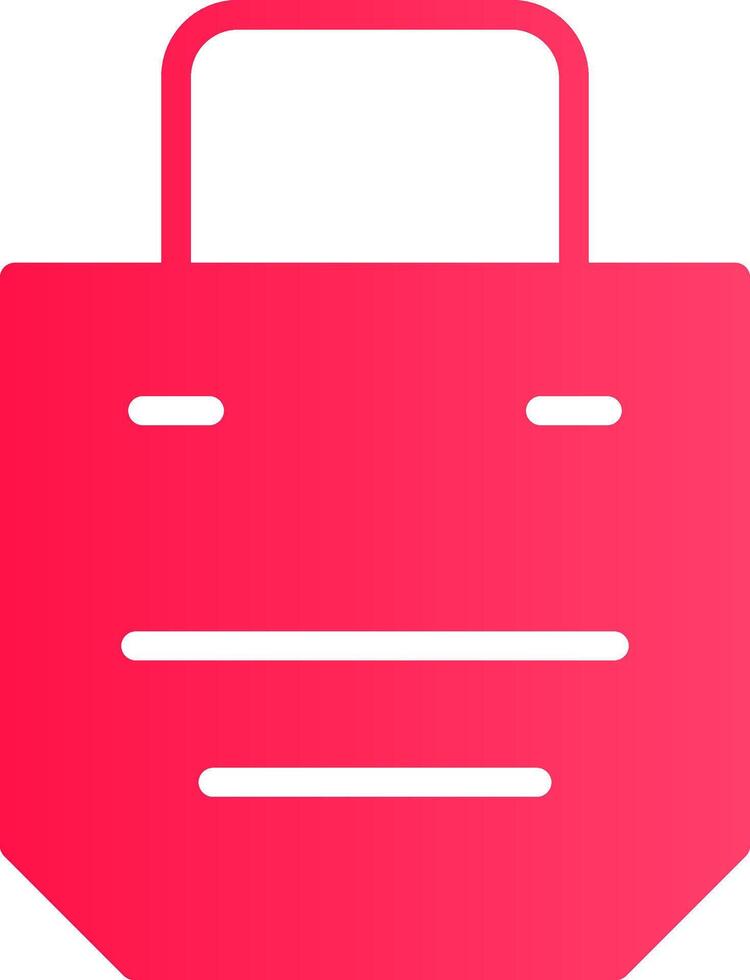 diseño de icono creativo de bolsa vector