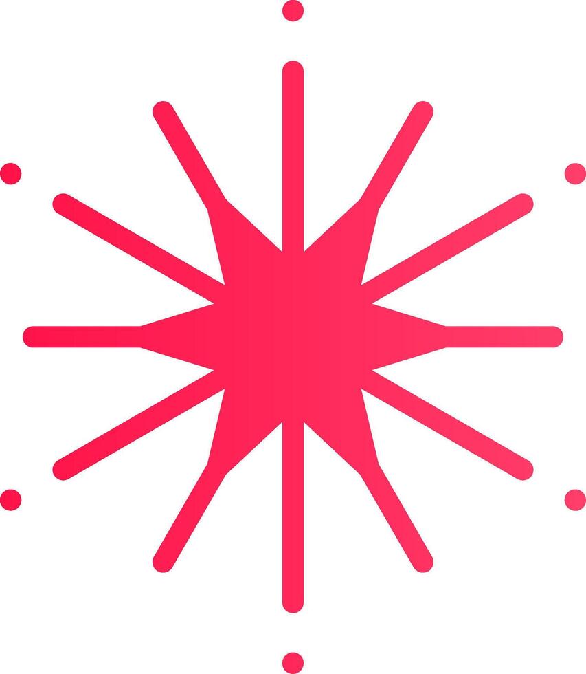 Star Creative Icon Design vector