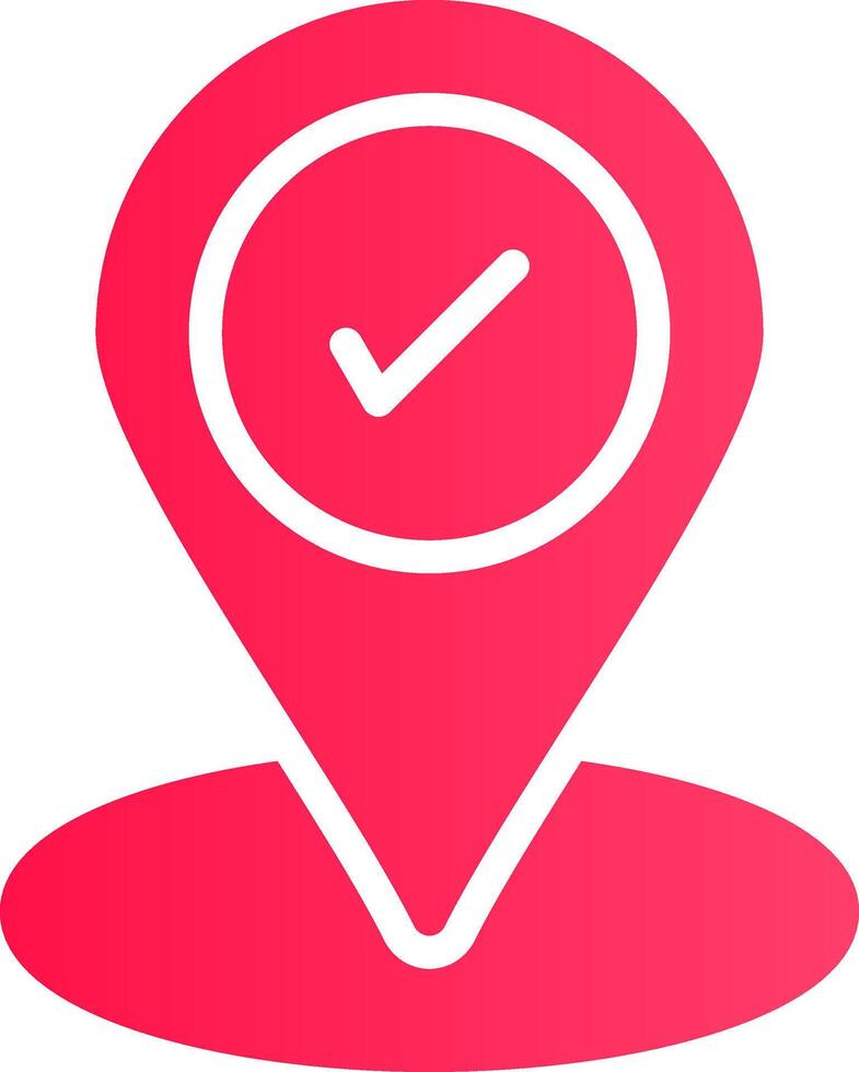 Correct Creative Icon Design vector