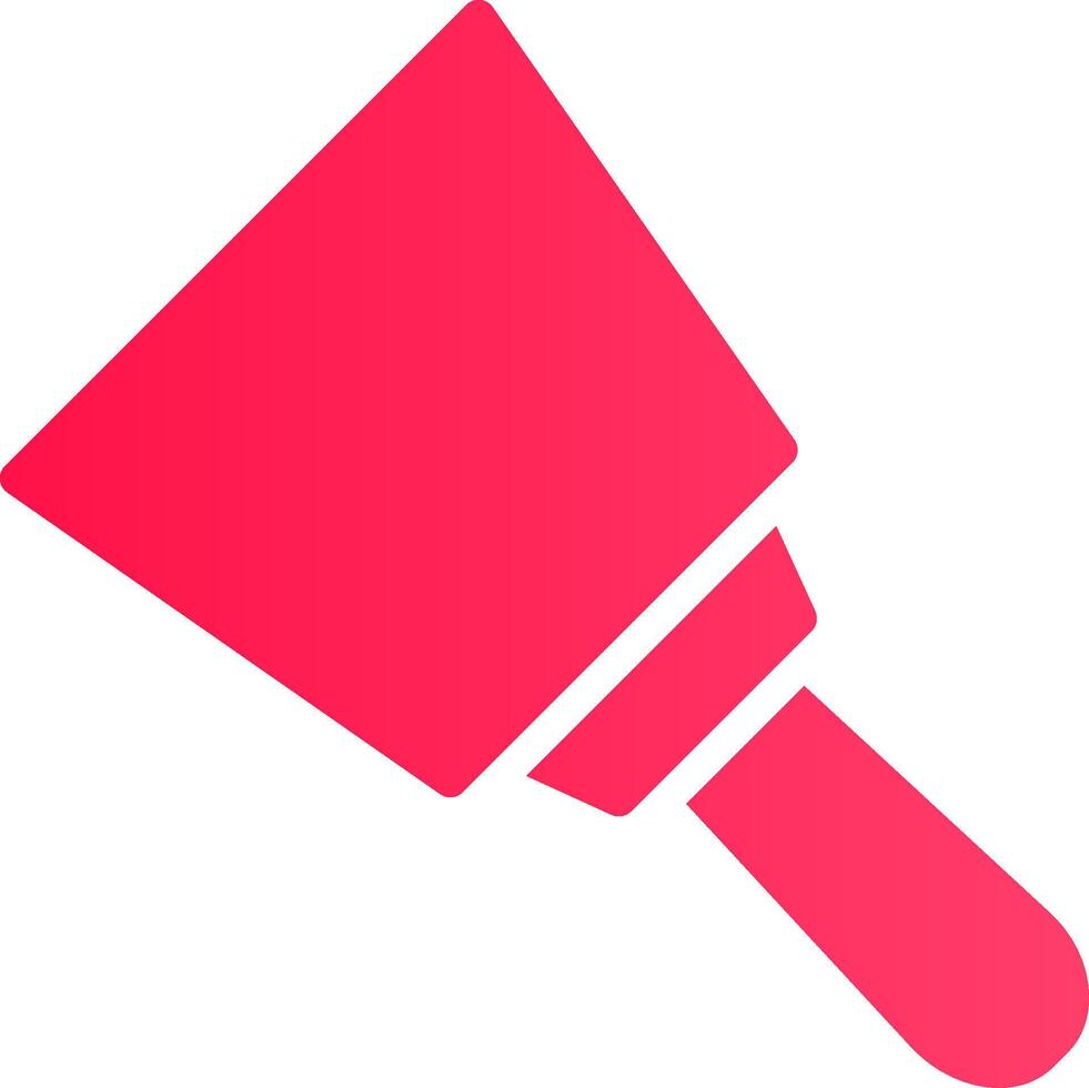 Paint Scraper Creative Icon Design vector