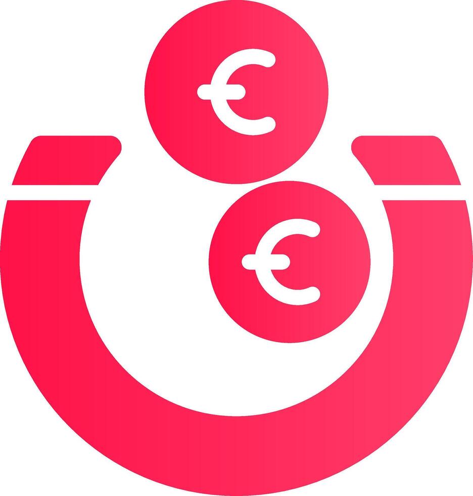 Money Attraction Creative Icon Design vector