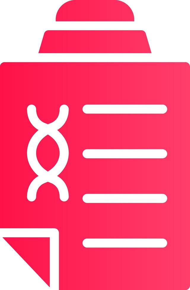 DNA Test Creative Icon Design vector